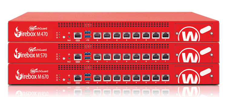 <span class="light">Watchguard</span> Firebox M470, M570 & M670